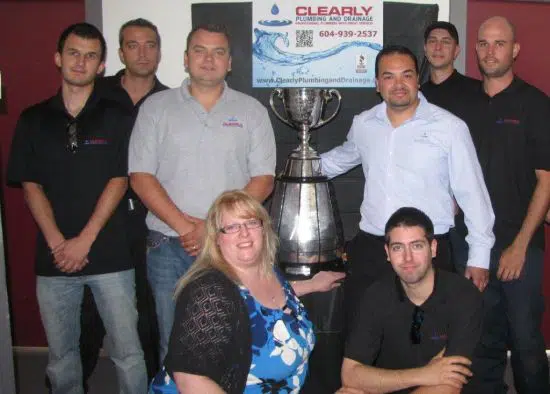 CP team and the Grey Cup